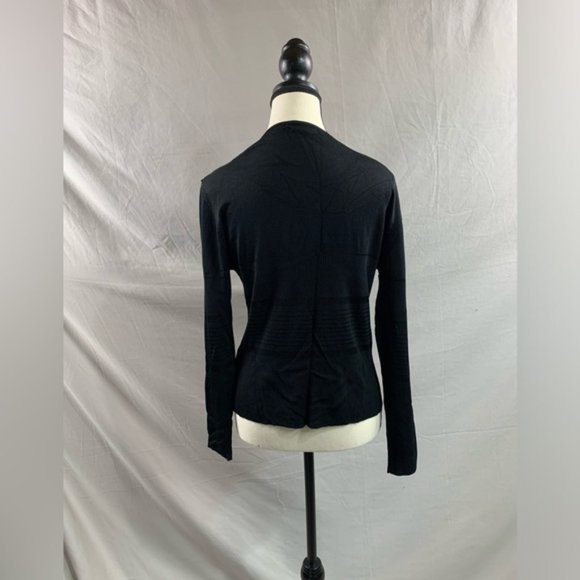 Black Beaded Sweater Cardigan - Picture 4 of 8